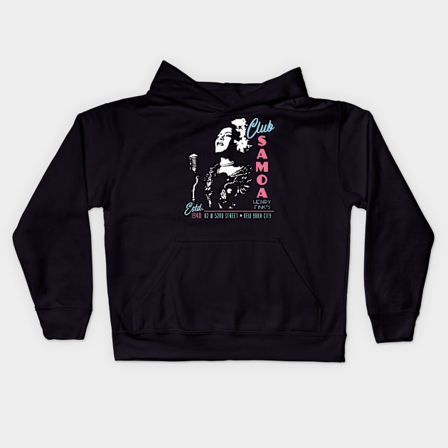 Club Samoa Kids Hoodie by MindsparkCreative